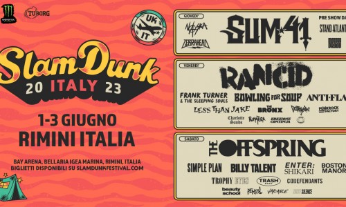 Slam Dunk Festival Italy: la line-up completa